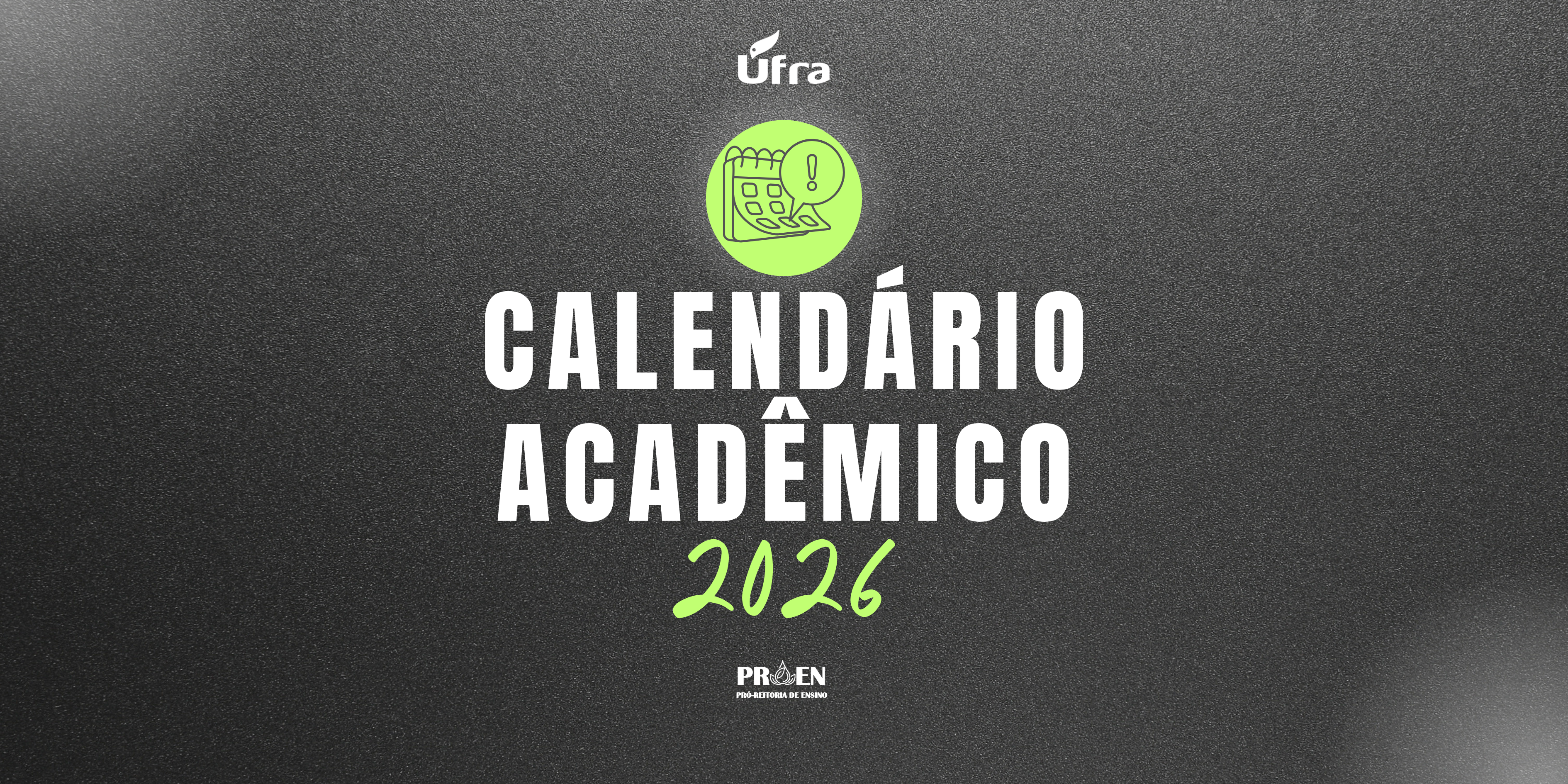 Calendário Acadêmico 2026